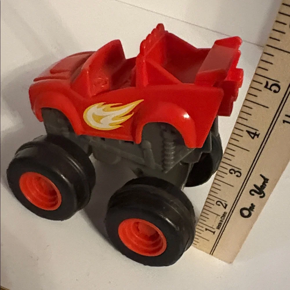 Nickelodeon Blaze and the Monster Machines Push Down n Go Truck (2014 Mattel)